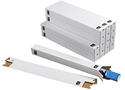 tidyPac 30000924 Versandverpackung und Archivbox, 1100x75x75 mm, weiß