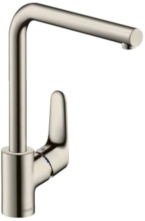 hansgrohe Focus M41 Mitigeur de cuisine 280, 1 jet, aspect acier inox, 31817800