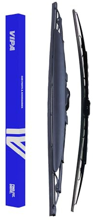 Vipa Car Parts Premium Wiper Blade Kit | Fits: PORSCHE BOXSTER Convertible (Sep 1996 to Dec 2011) | All-Weather Performance | Durable, Streak-Free Windshield Wipers | Easy Installation