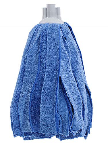 Apex Mocio Mop lavapavimenti con Fiocco blu in Microfibra con elevate capacità pulenti ed assorbenti