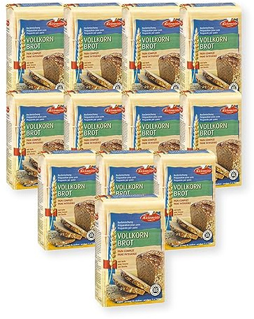 BIELMEIER 12 KG KÜCHENMEISTER Brotbackmischung Vollkornbrot a 1 KG Frießinger Mühle