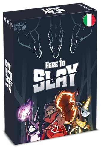 Asmodee – HERE TO SLAY – Carte da Gioco Strategico