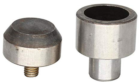 Trimming shop 40mm Hole Cutting Die for Universal Green Hand Press Machine, Fixing and Fastening Clothes, Fabrics, Leather, Arts Crafts, DIY Projects, Leathercrafts