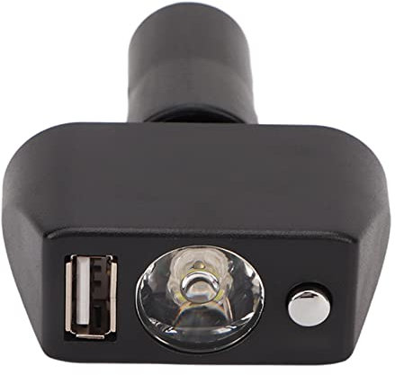 Elektrische Rollstuhlleuchte, 3 Poliger XLR Kopf, USB Aufladung, Einstellbarer Winkel, LED Power Rollstuhlbeleuchtungssteuerung, Nachtbeleuchtung für Elektrorollstühle