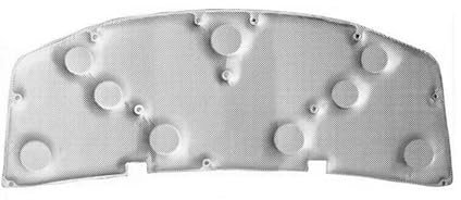 LUOWEINA Coussin en coton d'isolation thermique et phonique for capot moteur avant, adapté for, classe A W177 A200 A180 2019-2021, tapis insonorisant en mousse for voiture isolant phonique du capot a