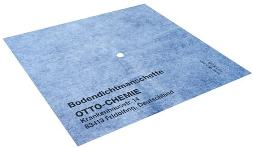 OTTOFLEX Bodendichtmanschette 42,5 x 42,5 cm zur Abdichtung an Rohrdurchführungen im Bodenbereich