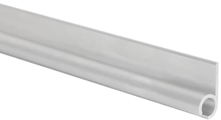 8 stycken kederskenor, 50 cm aluminium kederprofil kederlist 45° markisskena C-kanal, förtältskena för husbil, husvagn, camping