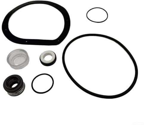 Honseadek Kit de reparación de juntas tóricas de repuesto para bombas de piscina Power Flo SP1500 SP1511 SP1550 SP1575 EP1500 Series, juego de sellos de goma de 8 piezas con