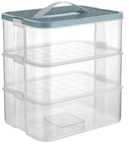 Aufbewahrungsbox mit Deckel, Stapelbar Sortierboxen für Kleinteile, Transparent Sortierbox, Bausteine Ablagefächer Stapelbar Kisten Aufbewahrung mit Deckel, Bausteine Boxen Kunststoff Stapelboxen