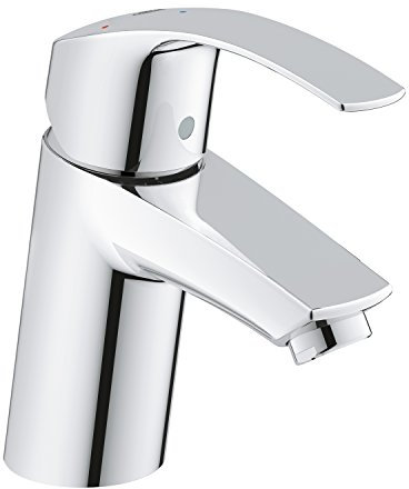 Grohe Mitigeur Lavabo Eurosmart 32154002, Argent (Import Allemagne)