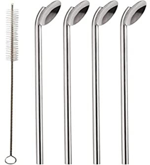 ASA 33920950 - Juego de cucharas para café latte macchiato (acero inoxidable)