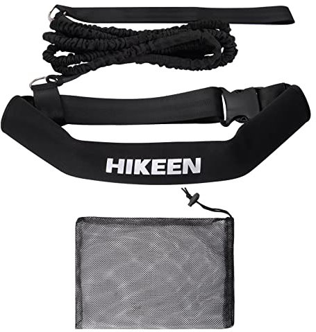 BOOSTEADY Schwimmgurt für Pool 3.6M Einstellbare Schwimmwiderstand Gürtel Schwimmhilfe Schwimmtrainer Gürtel Leine für Kinder Erwachsene