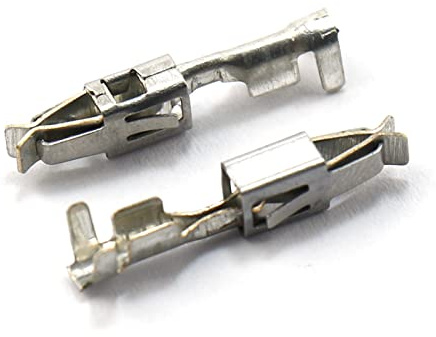 100/200/500/1000Pcs Car Splices Wire Terminals Crimp Plug Electrical Auto Connectors Female Terminals Non-insulated 623-E3.5A (Color : 1000pcs 623 E3.5A)