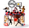 SEPSCO Decoracion Tarta Baloncesto 24PCS, Cumpleaños Tartas Decoración Basket Adornos no Comestibles para Magdalenas Baloncesto Tema Fiesta Cupcake Topper para Niño Fiestas de Cumpleaños Suministros