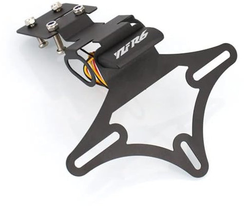 SNWDBH Kennzeichenhalter Für Motorräder, Heckschürze, Kotflügelhalter, Kennzeichenhalter Für YZF-R6 Yzfr6 2017 2018 2019-2023 Kennzeichenhalter(Farbe 4)