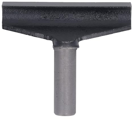 6-Zoll-Drehmaschinen-Werkzeugauflage, Bogen-Werkzeugauflagefläche, Hochfestes Drechselwerkzeug aus Gusseisenlegierungsstahl, 1-Zoll-Pfosten, Kompatibel mit 25,32 Mm