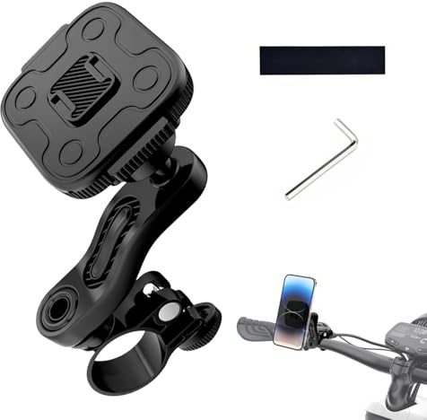 Soporte magnético para teléfono de Motocicleta, Abrazadera de liberación