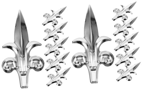 OSALADI 12stücke Zaunspitzen Dekorative Finials Für Gartenzäune Europäisches Design Rostbeständig Ergänzung Für Ihren Außenbereich