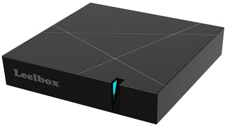 Android TV Box - 4K Ultra HD Streaming Media Player, 4GB RAM, 32GB Memoria Smart TV Box- - Chromecast Built-in - Compatible con la Asistencia Vocal Google - Dolby Atmos & Dolby Vision - WiFi 6, Negro