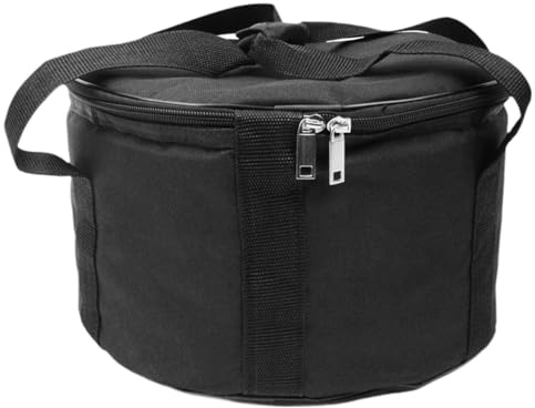 Amagogo Sac de Transport Multifonctionnel pour Les Bols Chantants Tibétains, Idéal pour Les et Le Camping. Facile à Nettoyer, En Tissu Oxford, 12 pouces
