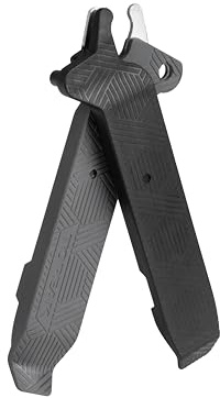 Topeak Power Lever II Reifenheber Schwarz, Fahrrad Werkzeug aus Kunststoff mit Kettenschloss Zange für Reifenmontage und Kettenverschluss bei MTB Rennrad Gravelbike