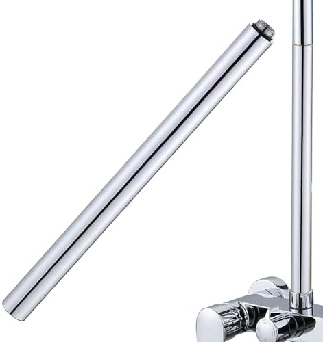 Duschleiter, Duschverlängerungsarm | 11,81 Zoll Edelstahl Anti-Leak-Rohrverlängerung,Rohrhöhe, Hardware der Dusche Erweiterung für die Verbesserung des Bad Regens ausdehnt