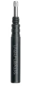 Topeak Presta Valve Extender XL – Extra-Long 60–90 mm Extension for Deep-Section Rims, Precision Aluminum with Leak-Free O-Ring Seal
