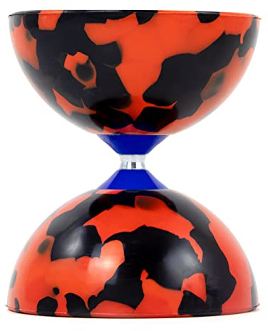 Juggle Dream Jester Diabolo (Multiple Colors Available) (Red/Black)
