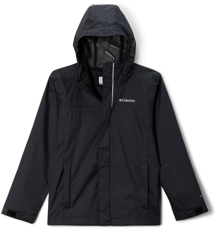 Columbia Youth Boys Watertight Jacket, Black, Medium