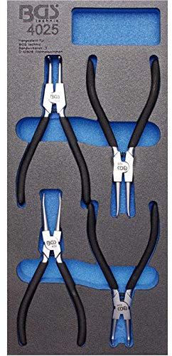 BGS 4025 | Tool Tray 1/3: Circlip Pliers Set | 4 pcs.