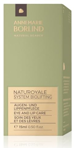 ANNEMARIE BÖRLIND NATUROYALE SYSTEM BIOLIFTING Augen- und Lippenpflege (15ml) - Wohltuende & Kräftigende Augen- und Lippenpflege - Aktiviert Die Zellerneuerung - Vegetarisch