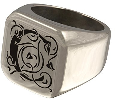 Juwelier Schönschmied - Herren Siegelring Ring Ardea Edelstahl 185Hla
