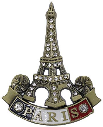 3D Diamant Paris Frankreich Kühlschrank Kühlschrankmagnet Tourist Souvenirs Metallhandwerk Magnetische Aufkleber Küche Dekoration Reise Geschenk