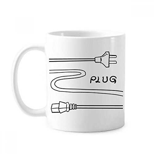 Taza de cerámica con doble agujero para dibujar a mano, cerámica, café, porcelana, vajilla