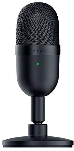 Razer Seiren Mini Ultra-Compact USB Streaming Microphone: Shock Resistant - Black (Renewed)