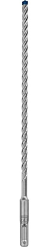 Bosch 1x Punte per Martelli Expert SDS plus-7X (Diametro 7.00 x 265 mm, Accessorio Martello Perforatore), Carburi, Ø 7 mm