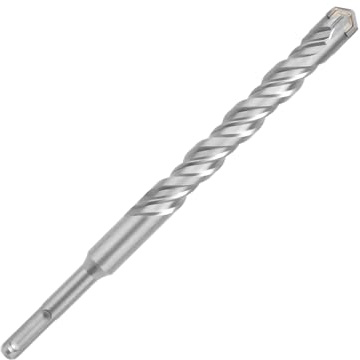 hsawbit SDS Plus Hammerbohrer, 25 mm x 210 mm, SDS-Bohrer, Kreuzspitze, Hartmetallbohrer für Ziegelwände, Beton, Stein