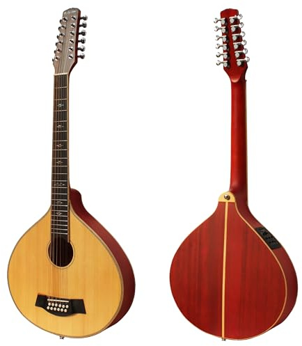 Batking Bouzouki 12 Saiten Bouzouki Gitarre mit EQ (12 Saiten)
