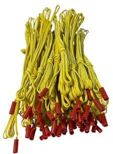 Encendedor artificial 50 unidades de 150 cm de longitud de color amarillo -El inflamator más popular en el campo de los fuegos artificiales Zenda club®