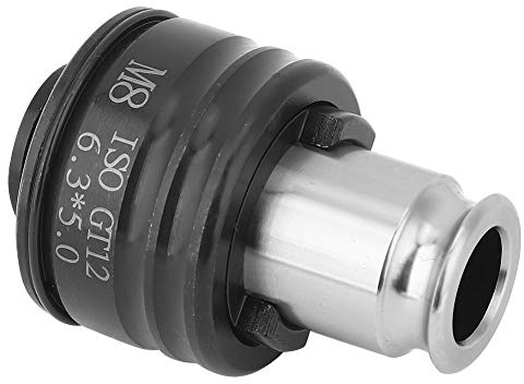Tapping Machine, Tapping Collet Good Clamping Strength Tapping Collet Torsion Type for Milling Machine M6 / M8 / M10 / M12 (M6) (M8)