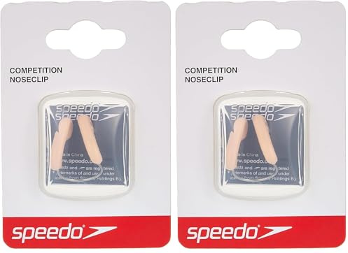 Speedo Pinza Nasal para natación de competición | Básicos para Nadar (Paquete de 2)