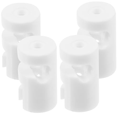 Hemobllo 4pezzi Clip Per Lampadari Pressacavi Impugnatura Antistrappo Clip Per Plafoniere Morsetti Per Luci Sospese Connettore Antistrappo Per Fissaggio Raccordi Per Impugnature Elettrici