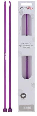 Knit Pro Afghanische H?kelnadel Trendz 30cm-5,00 mm KP51401 Mehrfarbig