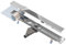 Nordona Canalina doccia Complete Basic HG 90 cm – ultra piatta, in acciaio inox, scarico centrale, copertura classica lucida, scarico doccia lineare