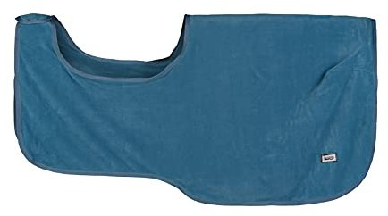 Horze Marquess Fleece-Ausreitdecke, Blau, 135