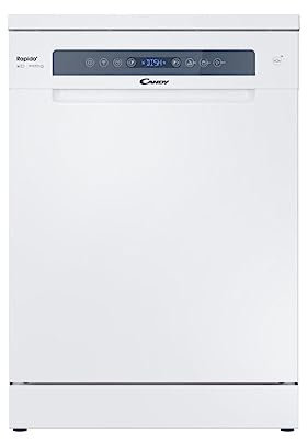 Candy Lavastoviglie CF5C4F0PW Bianco, Libera Installazione, Metallo e Plastica, Bianco