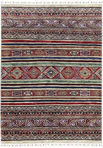 Nain Trading Arijana Shaal 121x170 Handgeknüpft Orientteppich Teppich Wolle