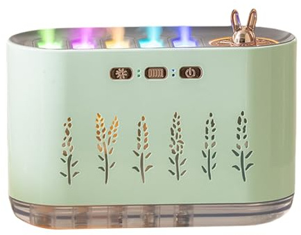 Humidificadores de aire para dormitorio | Difusor de aromaterapia con iluminación de 7 colores,Decoración para habitación infantil y bebé