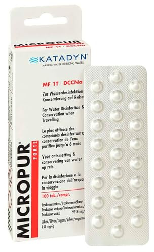 Katadyn Micropur Fte 100 Pastillas Potabilizador