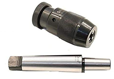 MANDRINO AUTOSERRANTE 5-20mm CON ATTACCO CONICO B22 + ADATTATORE MT2 PER TORNIO